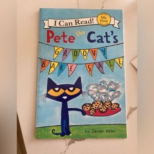 Pete the cat’s groovy bake sale I can read paperback book shared first reading